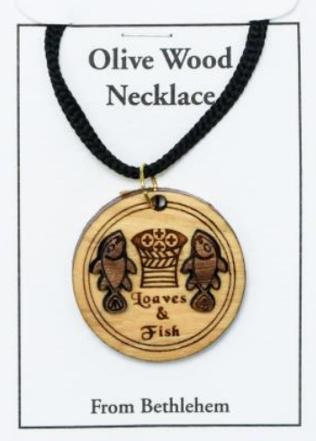 "OWT 013" Olive Wood necklace