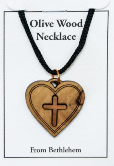 "OWT 015" Olive Wood Necklace