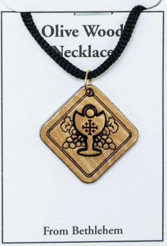 "OWT 016" Olive Wood necklace