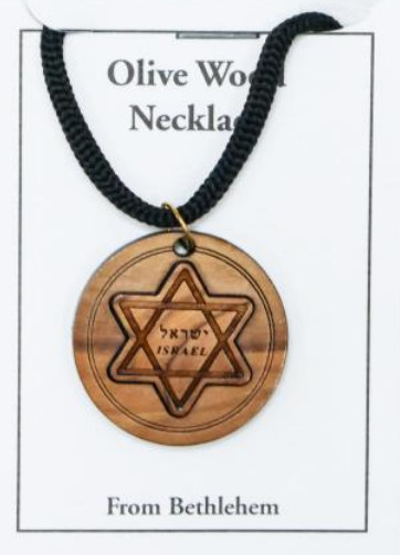 "OWT 019" Olive Wood necklace