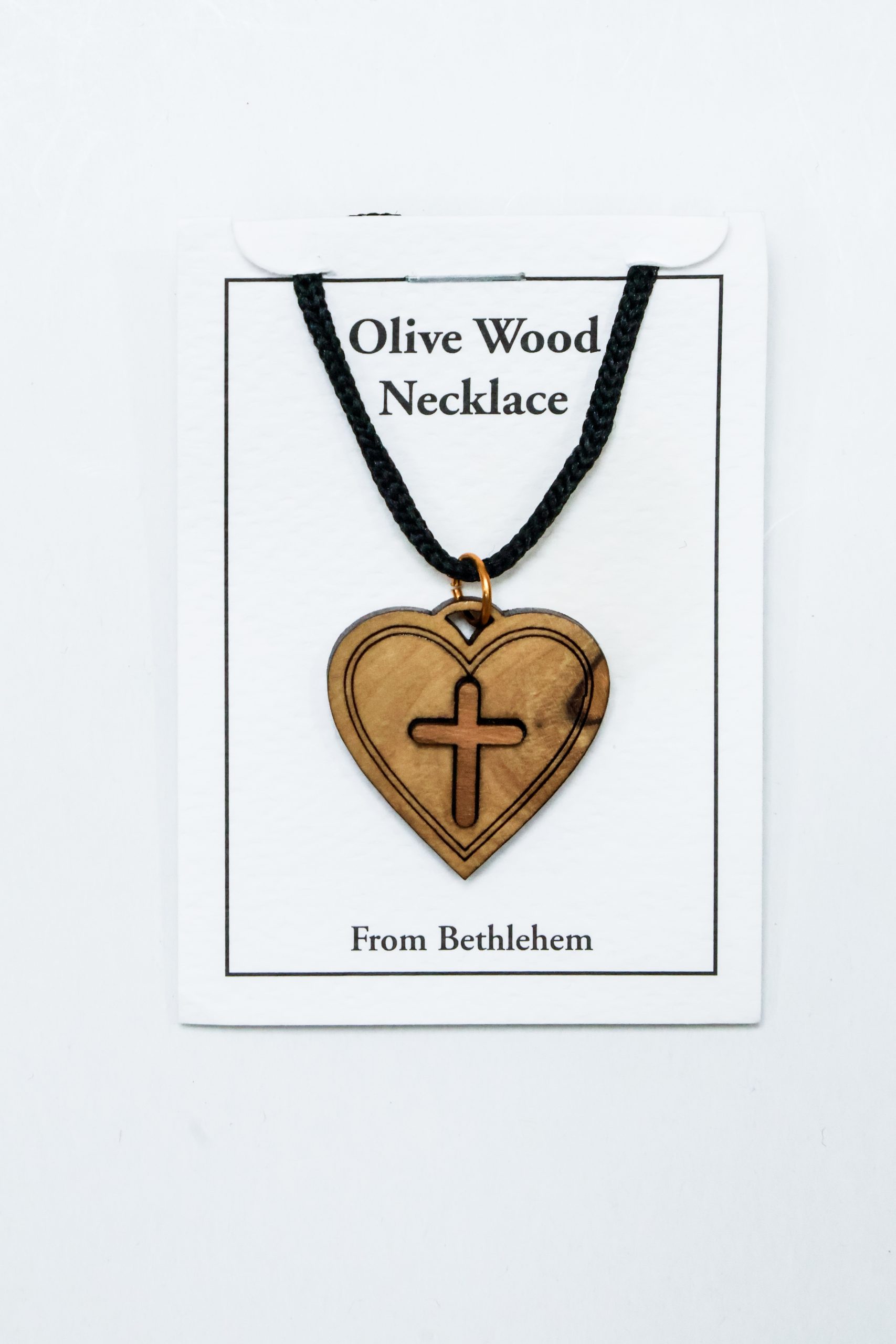 "OWT 015" Olive Wood Necklace