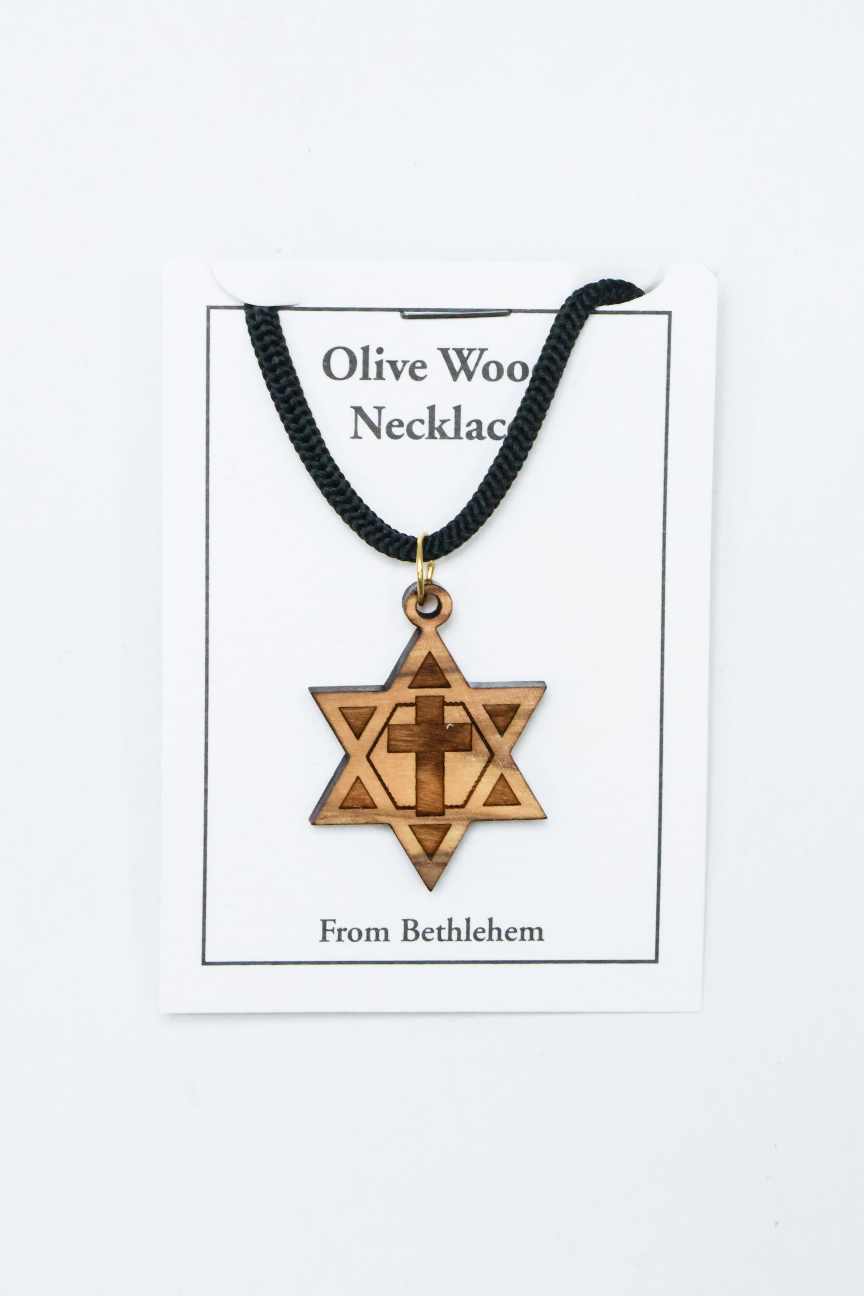 "OWT 018" Olive Wood Necklace