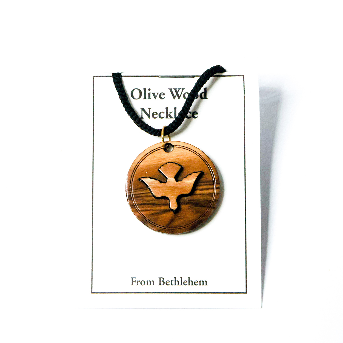 "OWT 012" Olive Wood Necklace