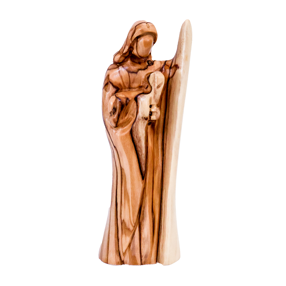 "OWH 056' Olive Wood Virgin Mary