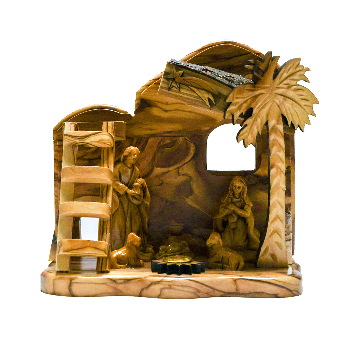 "OWO 033" Olive wood Grotto