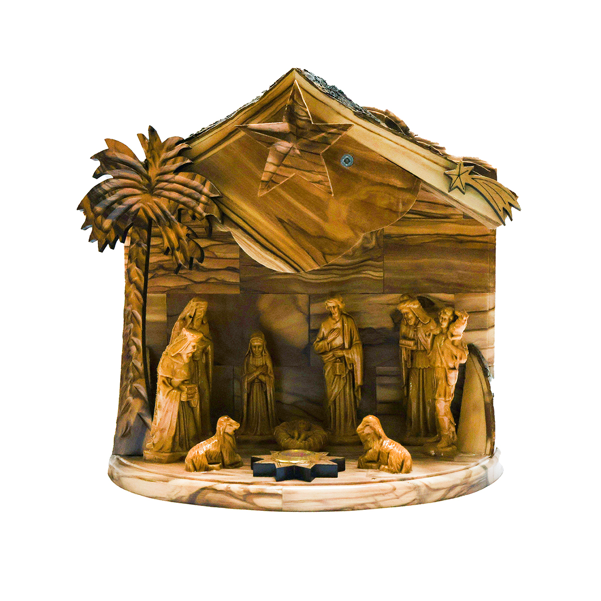 "OWO 034" Olive wood Grotto